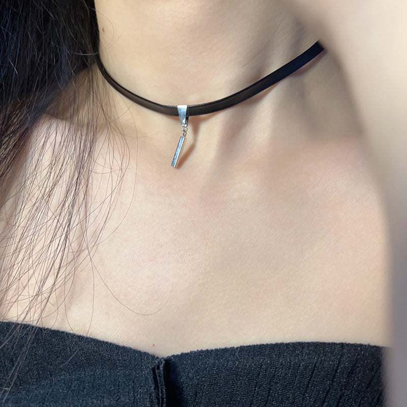 Chain Long Stick Neck Band Super Fairy Simple Female Indifference Necklace