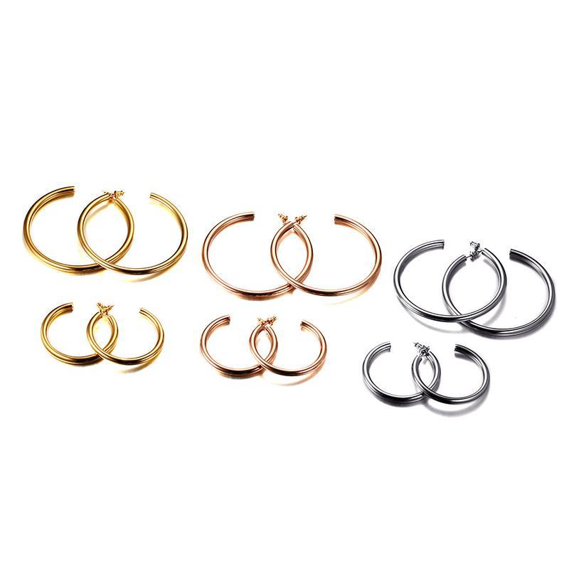 Women's Titanium Steel Eardrop Stainless Ear Korean Earrings