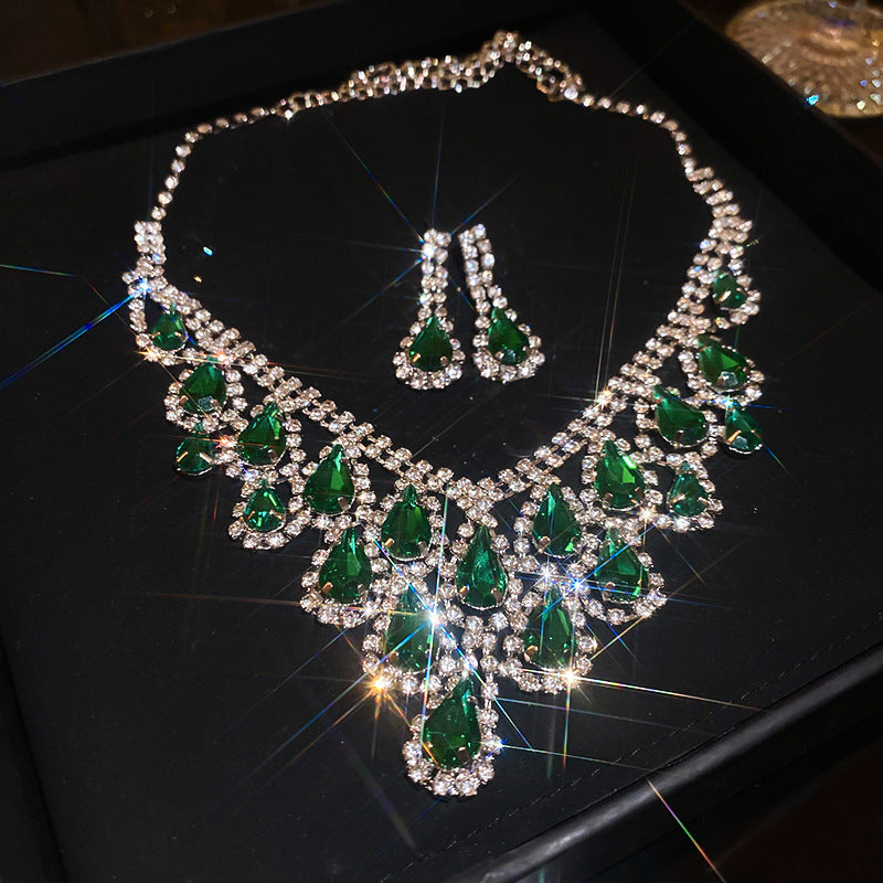 Women's Cold Style Geometric Tassel Light Luxury High-grade Sense Jewelry Set