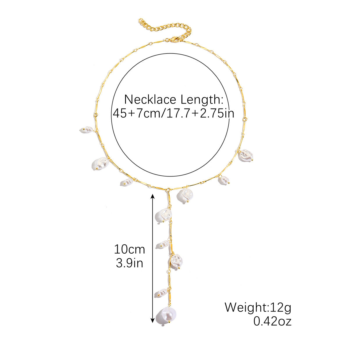 Women's Baroque Pearl Affordable Luxury Fashion High Necklace