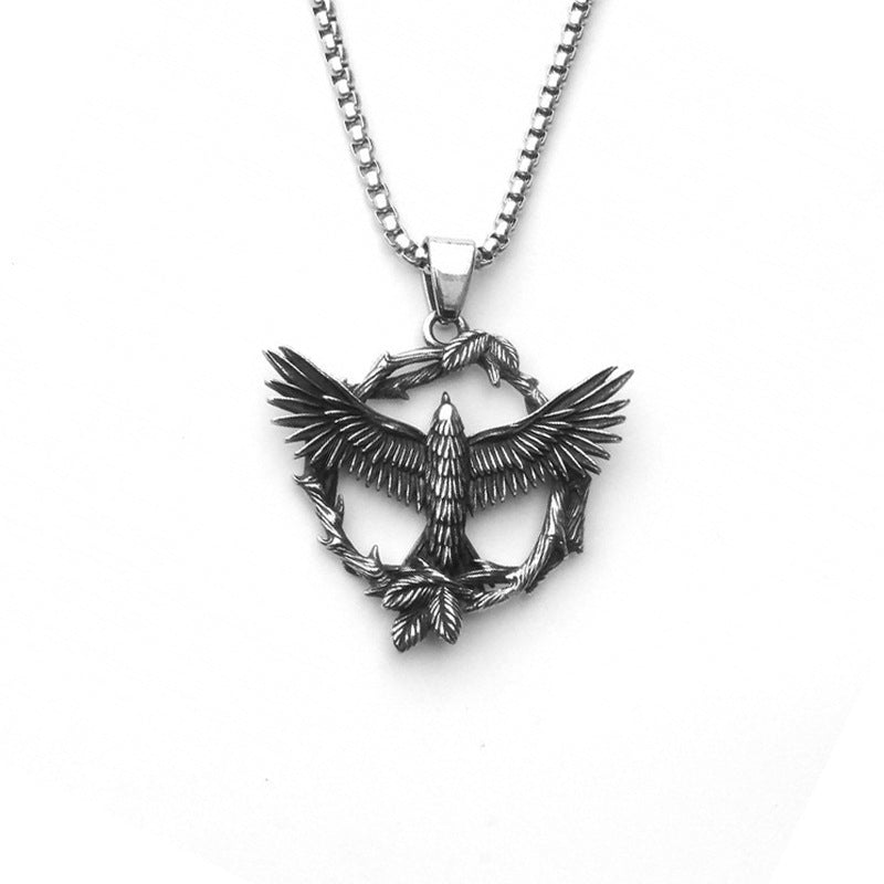 Fashion Retro Personalized Heart Wings Nightclub Hipster Necklaces