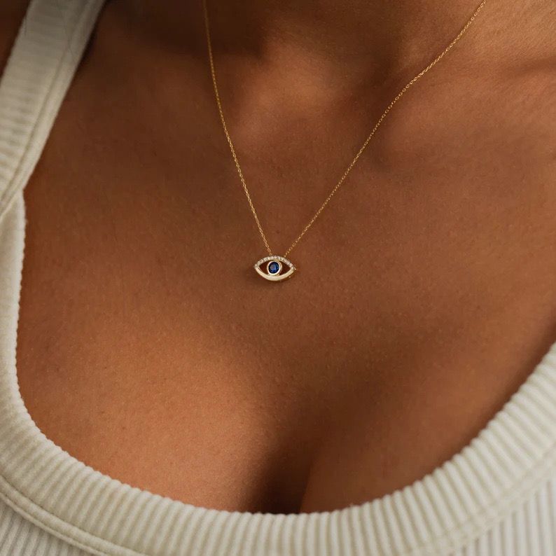 Devil's Eye Creative Design Fashion Elements Necklaces