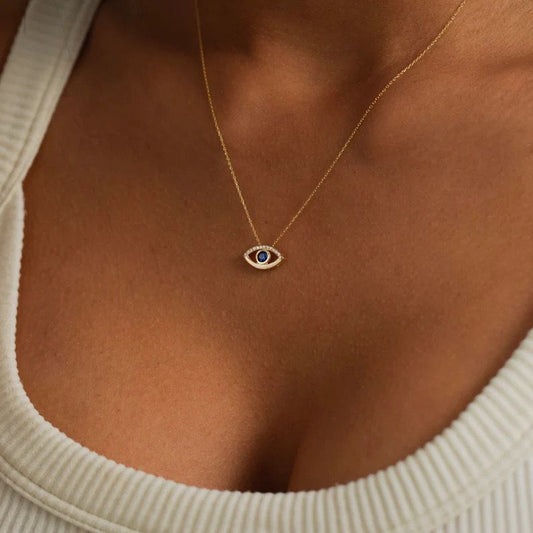Devil's Eye Creative Design Fashion Elements Necklaces
