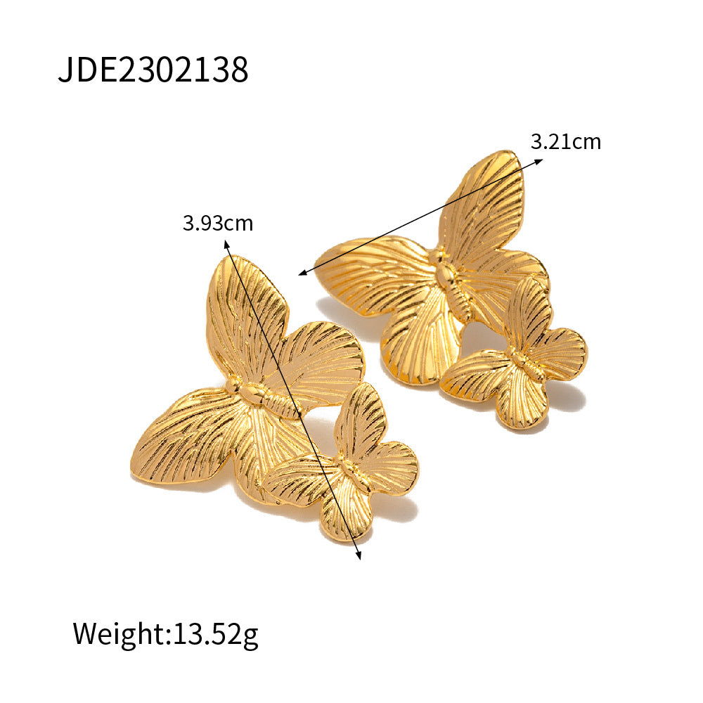 Gold Butterfly Suit Series Medieval Special Rings