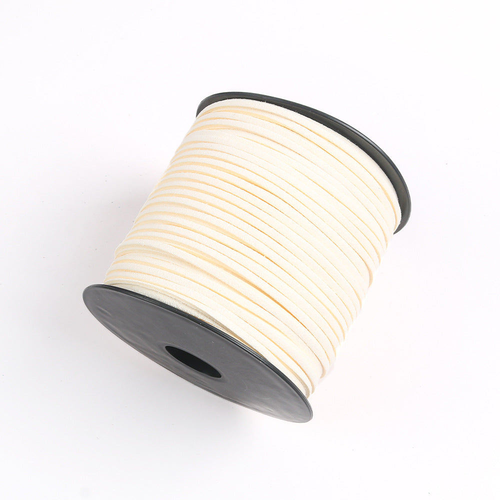 Cord Deerskin Veet Braided Rope Gift Jewelry Accessories