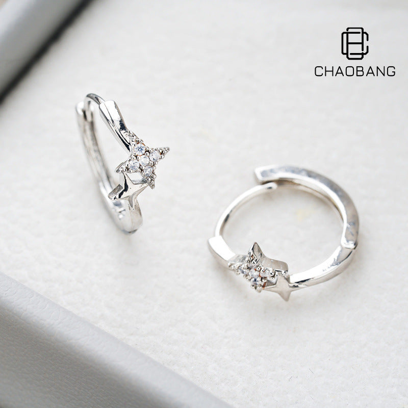Temperament Ear Clip Light Luxury High Sense Simple Earrings
