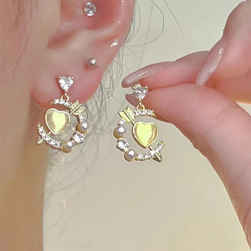 Women's Fashion Temperament Wild Without Piercing Mosquito Coil Earrings