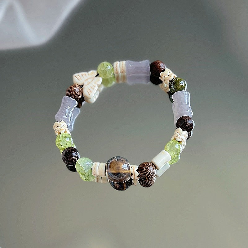 Ceramic Gift Chinese Style Cat's Paw Bracelets