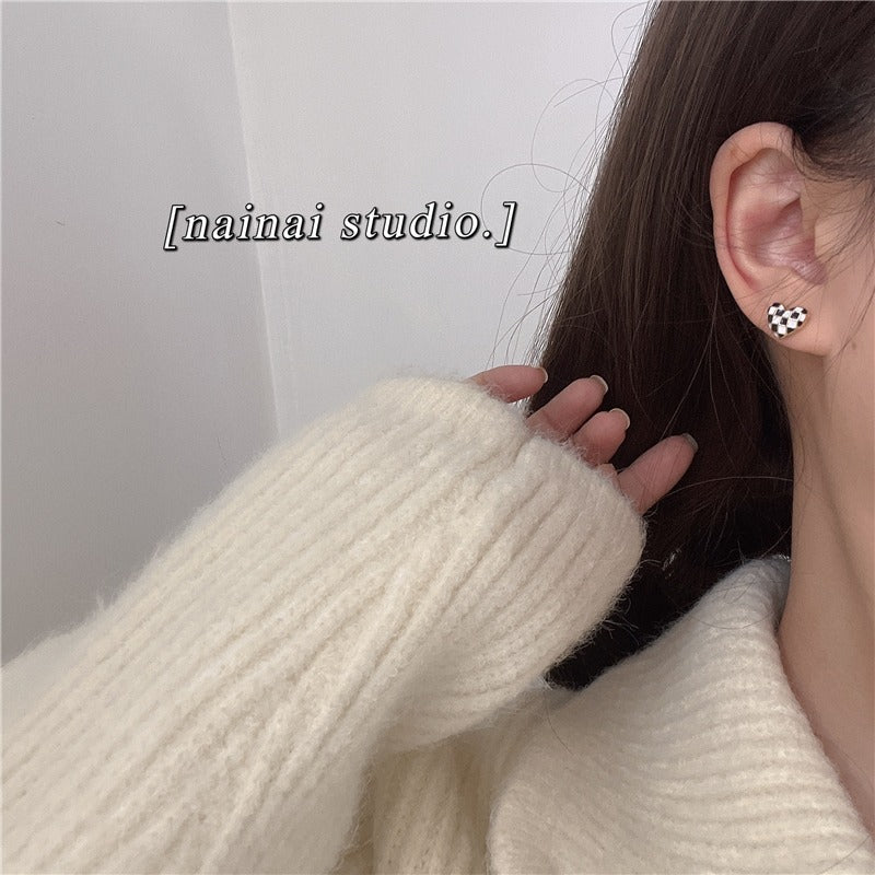 Dark Style Disco Hip Hop Hot Stud Earrings
