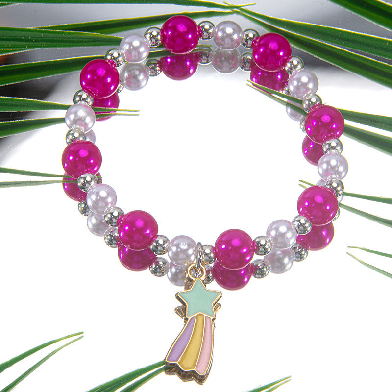 Children's Cartoon Alloy Little Handmade Dolphin Bracelet