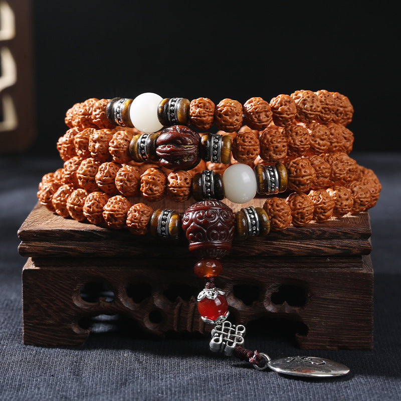 Men's Seed Corpulent Bodhi Small King Hand Toy Indonesia Necklaces