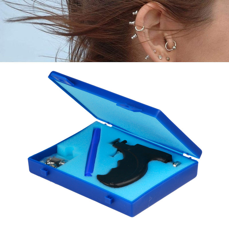Ear Piercing Gun Stainless Steel Tool Stud Earrings