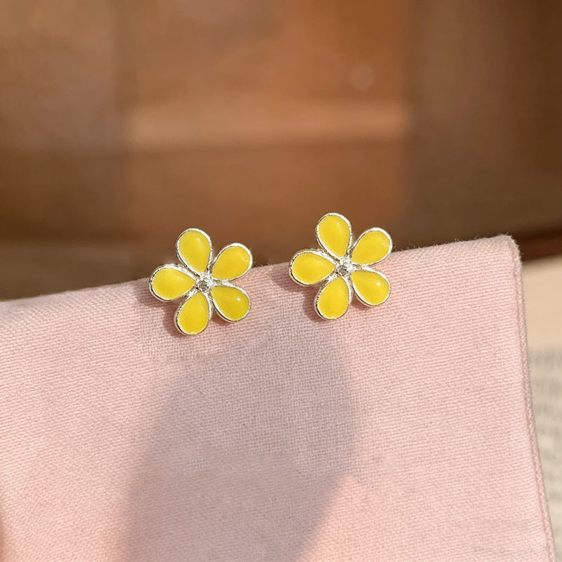 Women's Sparking Zirconium Pearl Light Luxury High-grade Unique Beautiful Stud Earrings