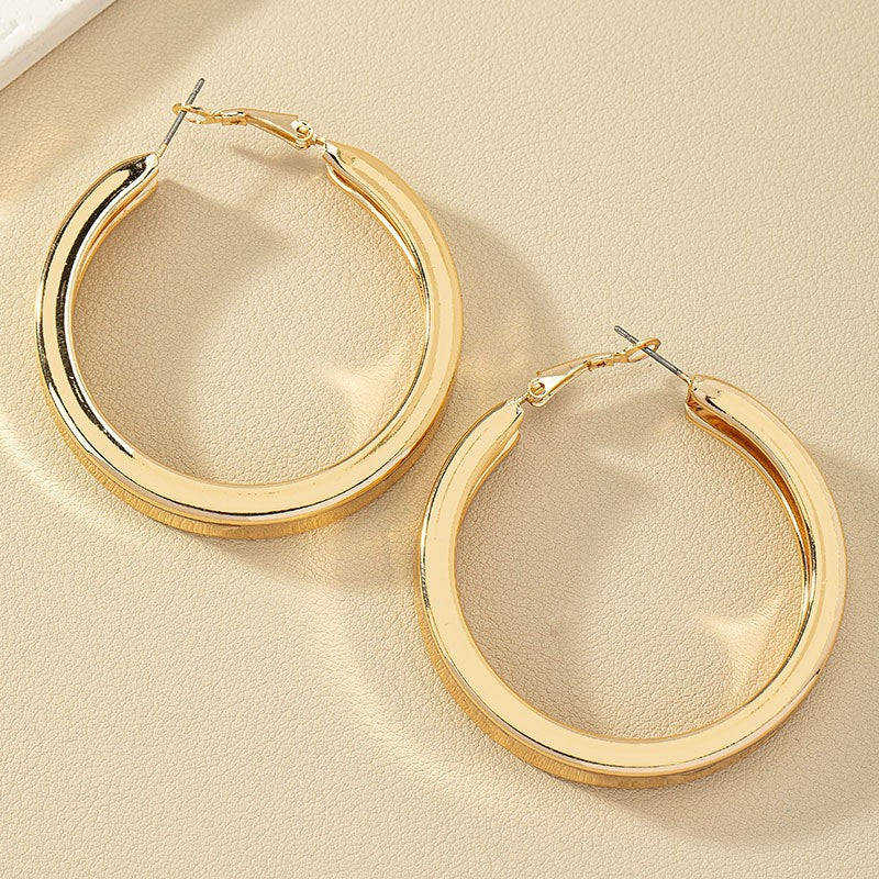 Female Geometric Circle Style Fashion Vintage Rings