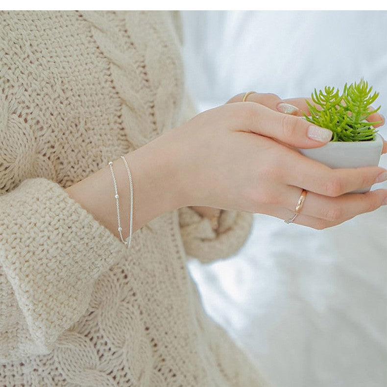 Women's For Korean Simple Personalized Design Cold Bracelets