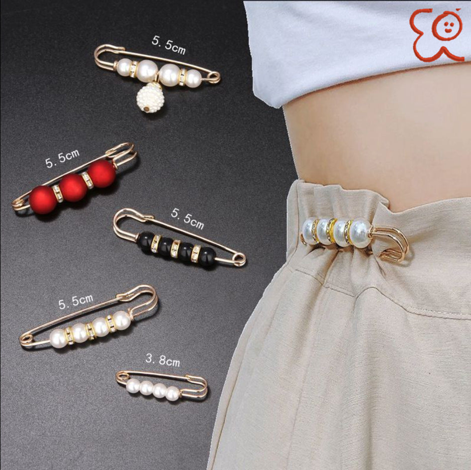 Fixed Clothes Clip Slimming Artifact Brooch Brooches