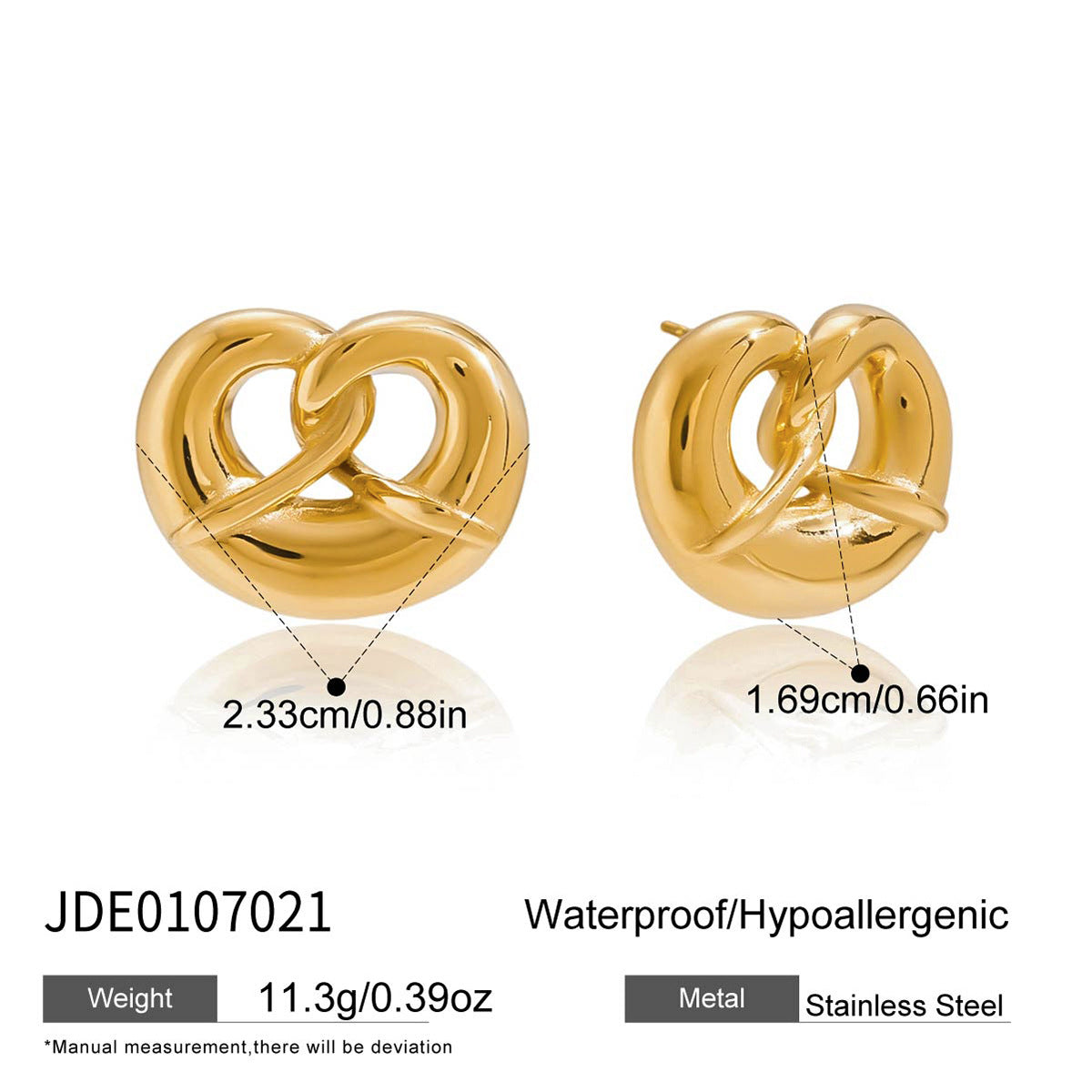 Ding Titanium Steel Love Heart Light Rings