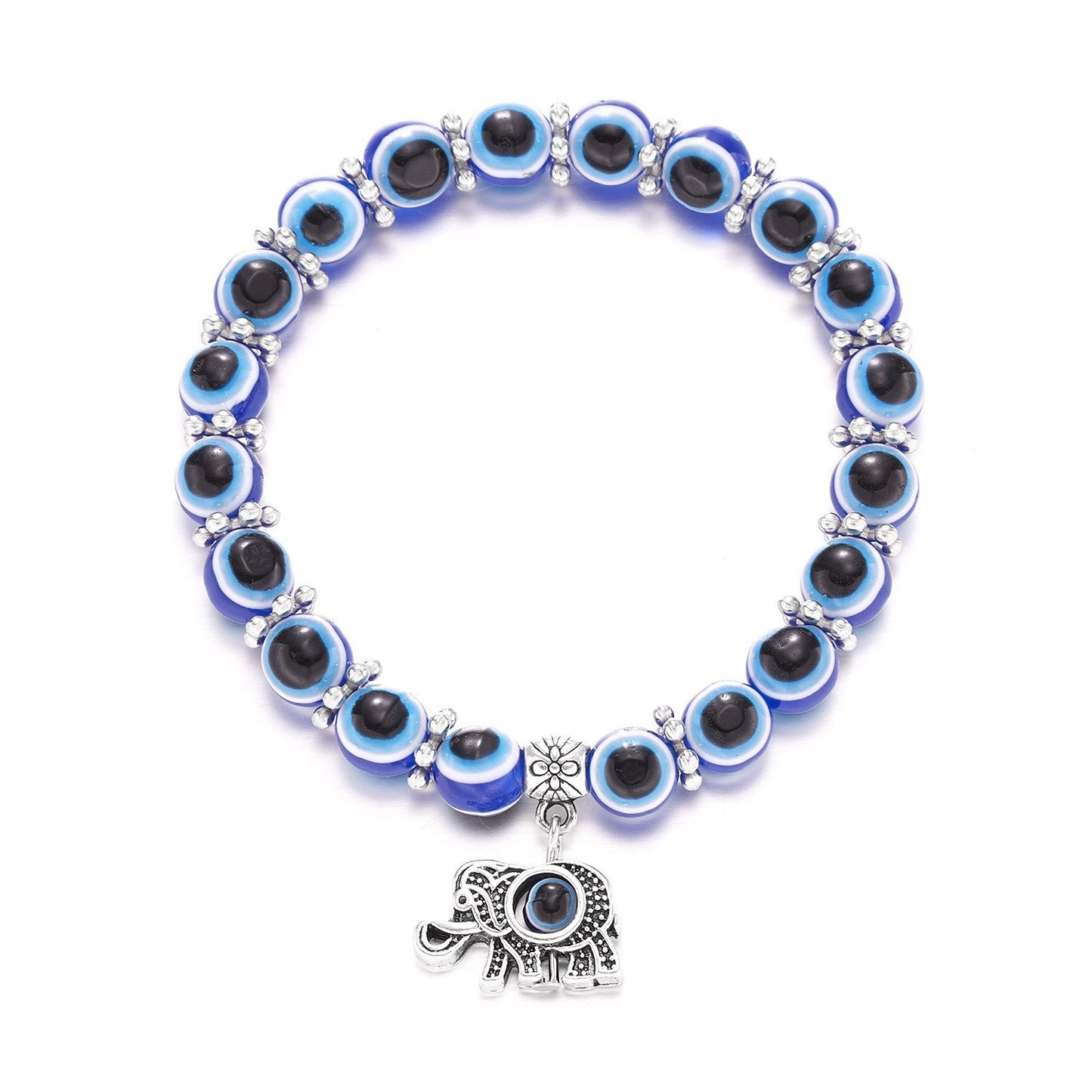 Blue Eyes Hand Of Fatima Turkish Bracelets