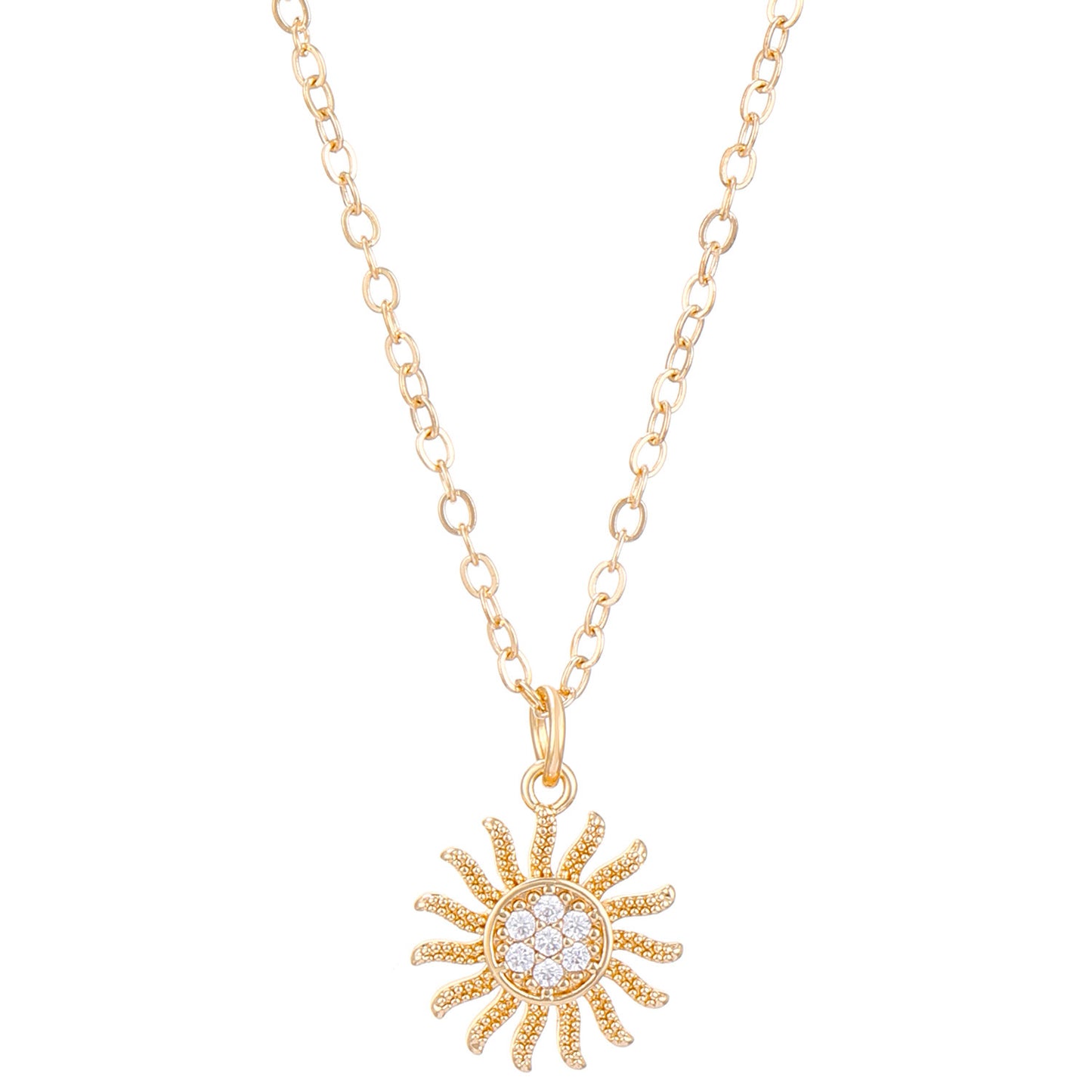 Elegant Charming Diamond Sun Moon Female Rings