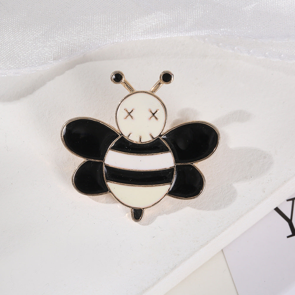 Women's Bee Pearl Brooch Insect High-grade Niche Brooches