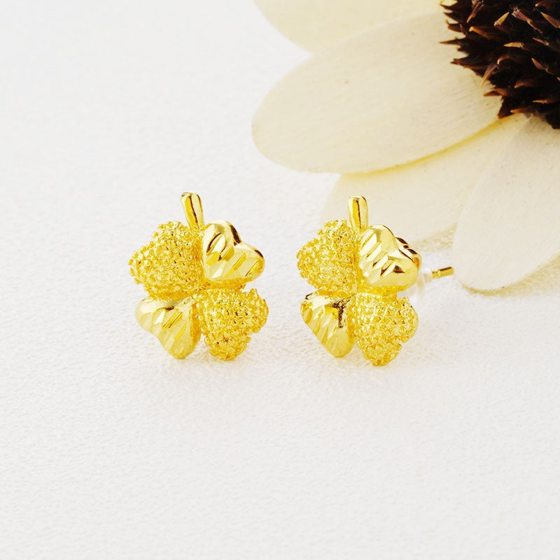 Women's Placer Gold Tassel No Color Fading Rings