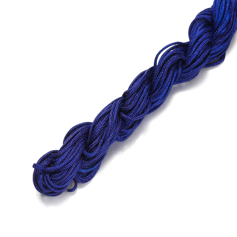 Handmade Braided Jade Strand Red Rope Thread Chinese Knot Hanging Ornaments
