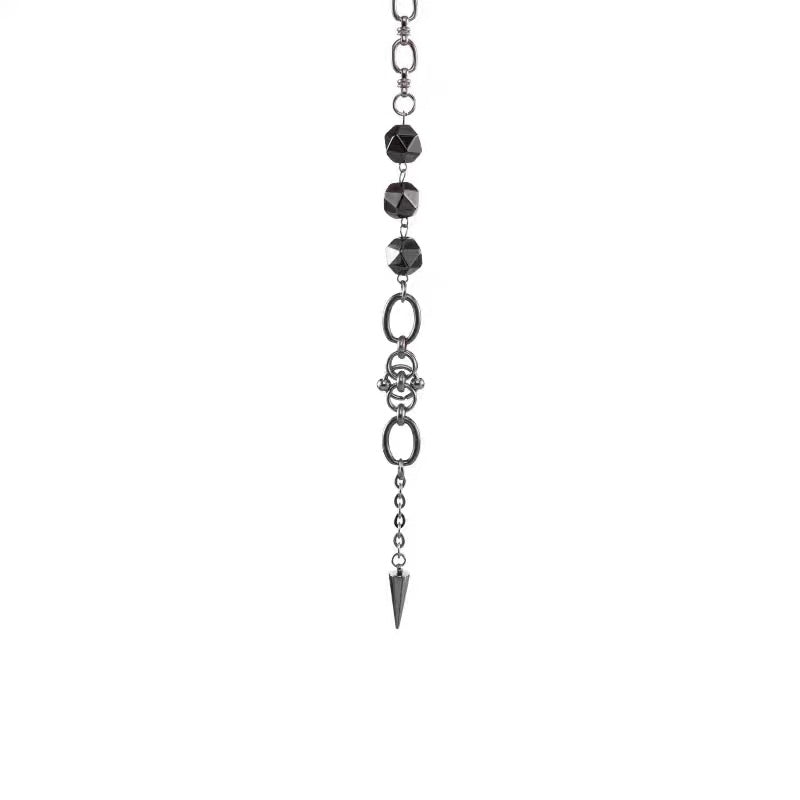 Pointed Cone Stitching Chinese Stone Tail Chain Can Be Used Bracelets