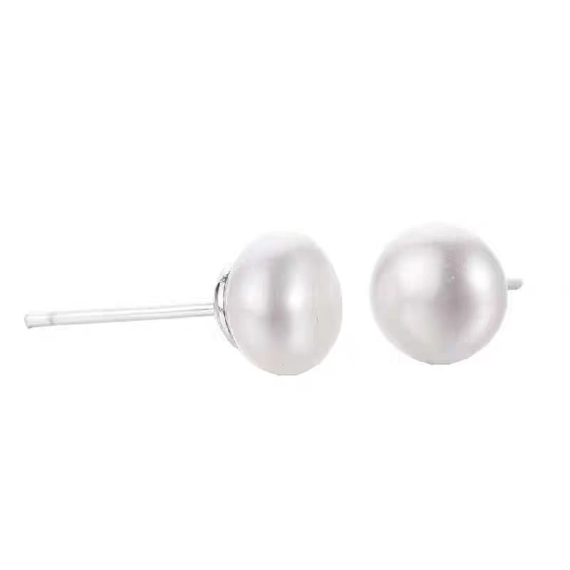 Temperamental Pearl Light Luxury Perfect Circle Rings