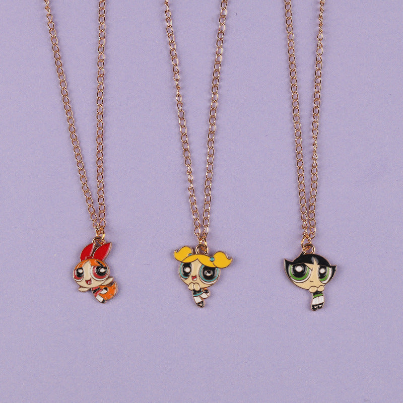 Children's The Cute Cartoon Fashion Personalized Female Necklaces