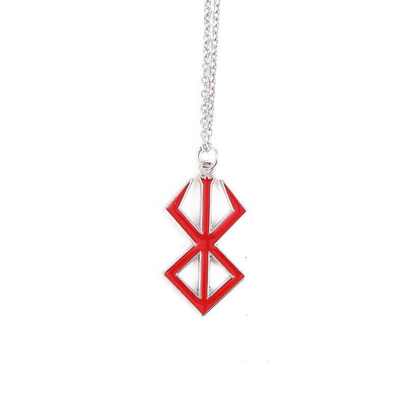 Sword Style Legend Egg Shell Black Necklaces