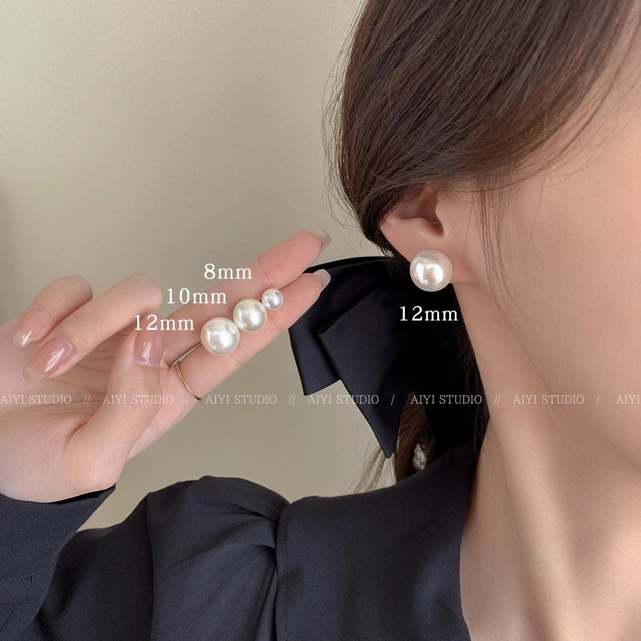 Luxury Simplicity Polo Pearl Fashion Generous Earrings