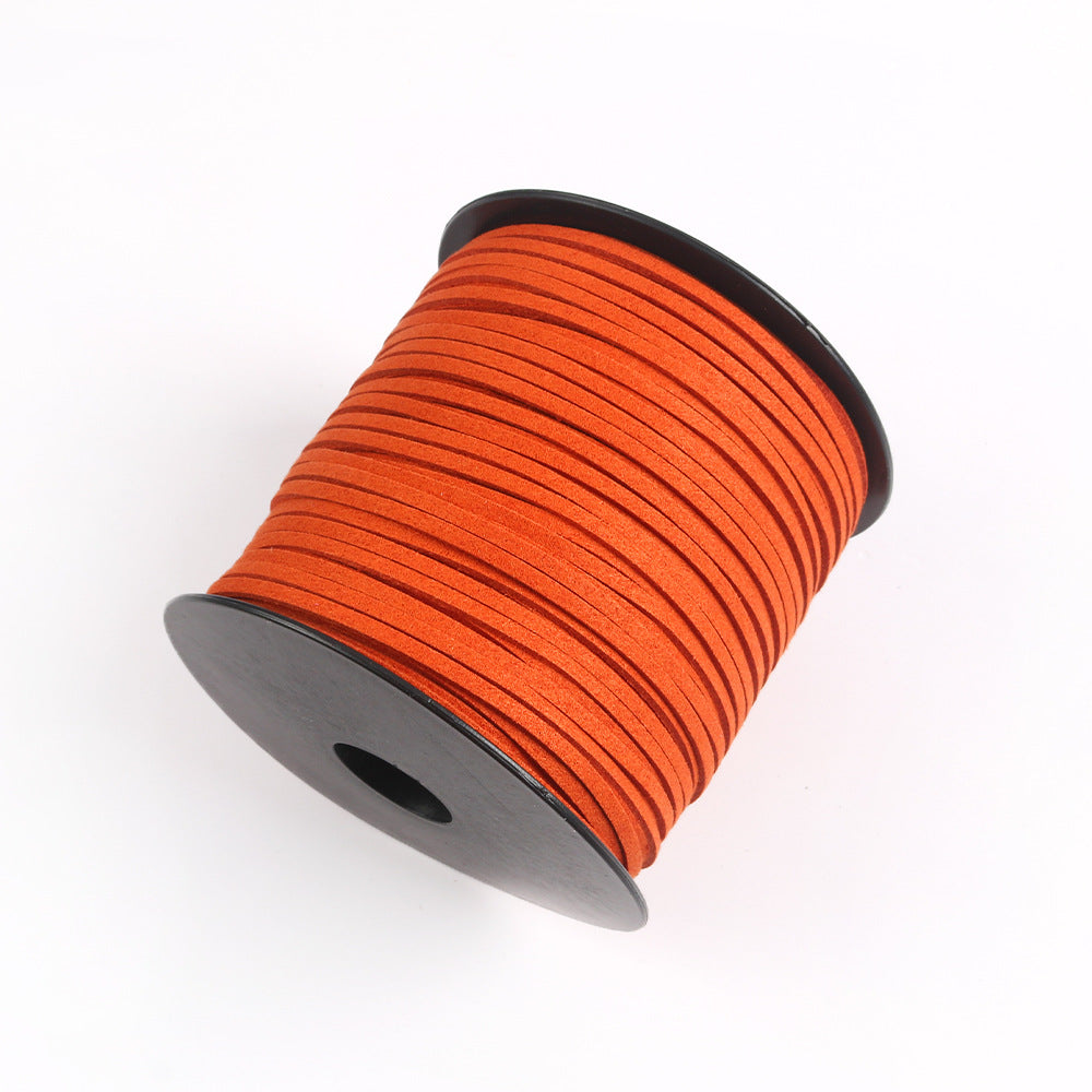 Cord Deerskin Veet Braided Rope Gift Jewelry Accessories