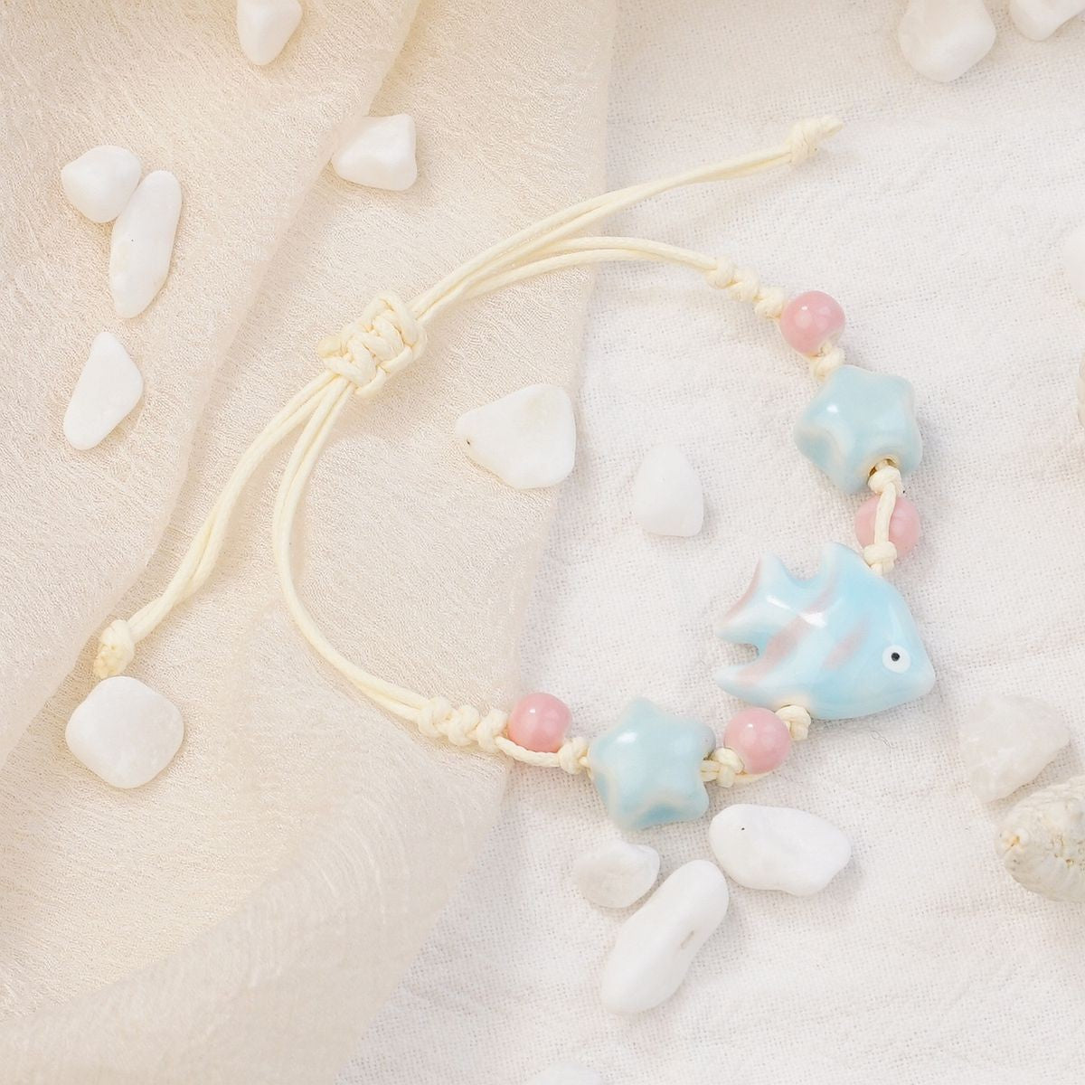 Ceramic Design High-grade Female Sweet Travel Simple Fresh Bracelet