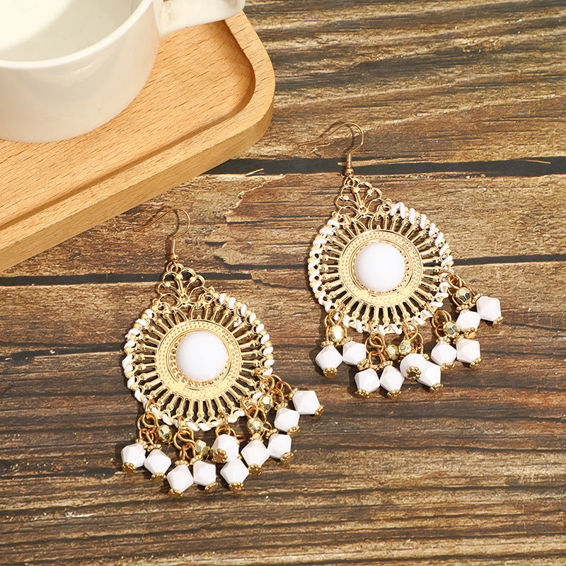 Ethnic Style Travel Holiday Vintage Handmade Earrings