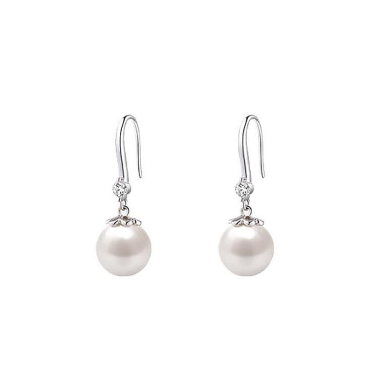Sterling Sier White Gold Plated Light Luxury Stud Earrings
