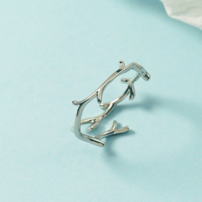 Cold Style Adjustable Simple Mori Personality Artistic Temperament Design Rings