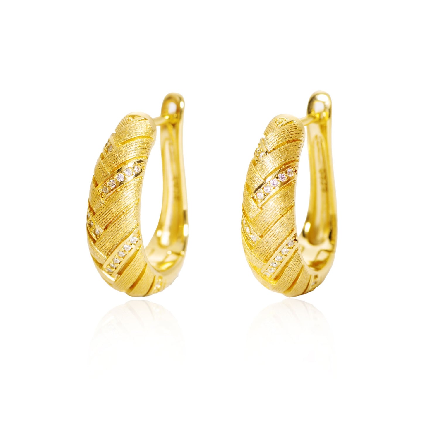 Minority Design High-grade Sier Plated Versatile Fashion Earrings