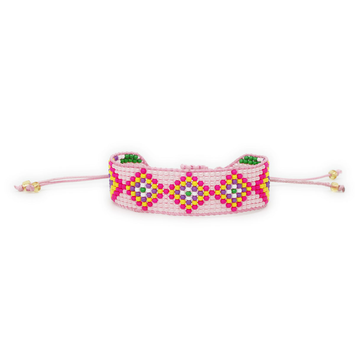 Bead Woven Friendship Watch Band Handmade Bohemian Bracelets
