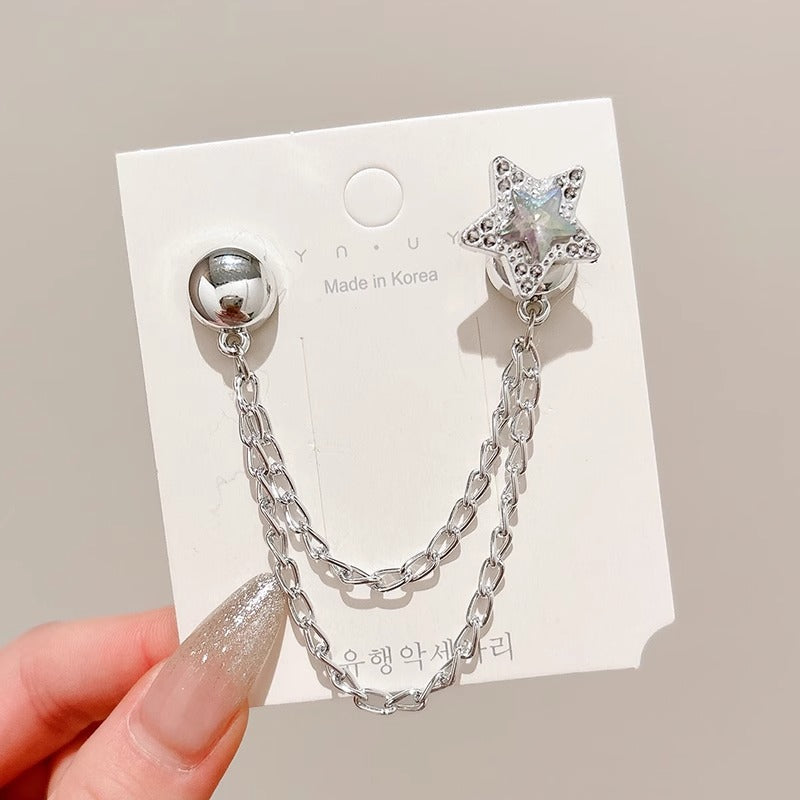 Brooch Clasp Hidden Hook Sewing Free Does Not Hurt Clothes Brooches