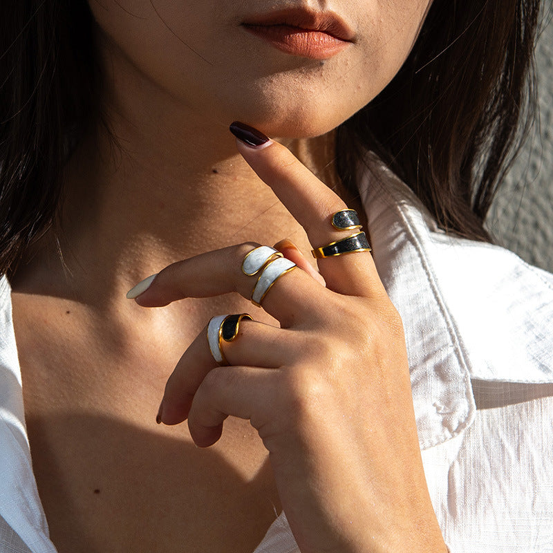 Advanced Stainless Steel Drip Female Adjustable Ring