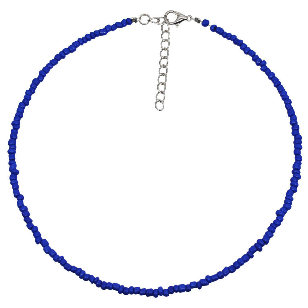 Women's Clavicle Chain Sweet Personalized Color Bead Handmade Beaded Necklaces