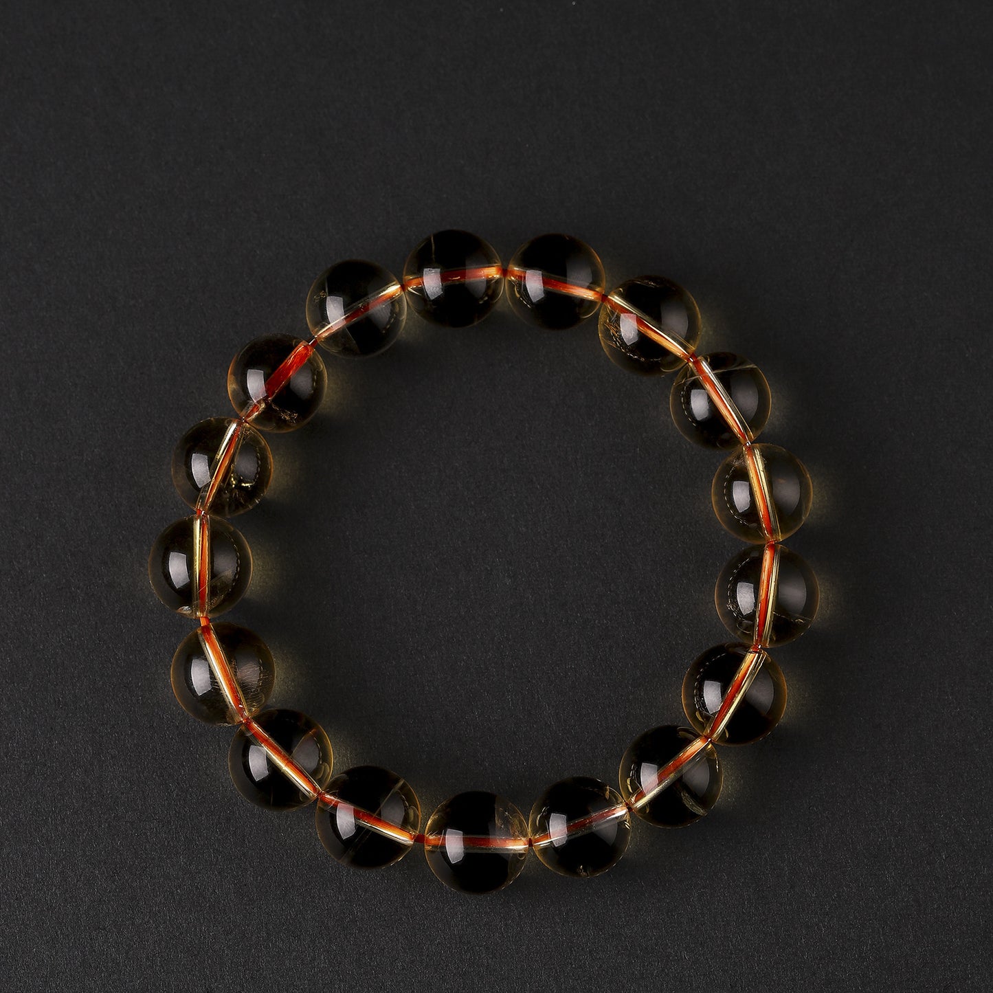 Yao Collection Grade Natural Net Body Brazil Citrine Bracelet