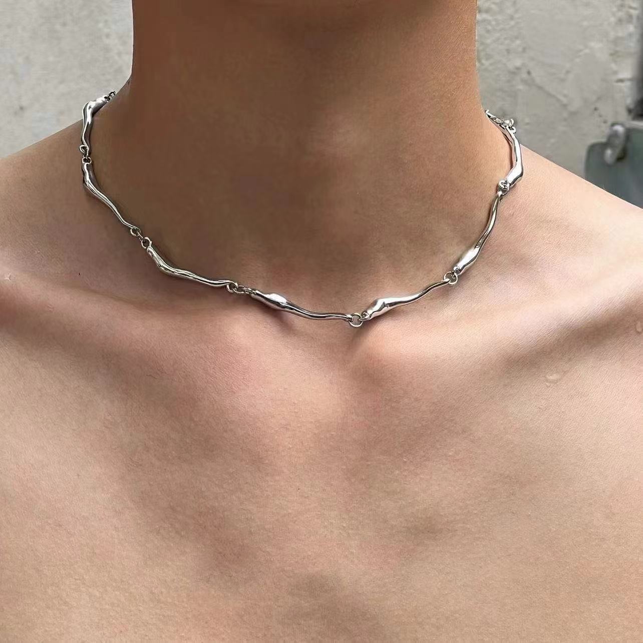 Men's Punk Street High-grade Clavicle Chain Asian Culture Necklaces