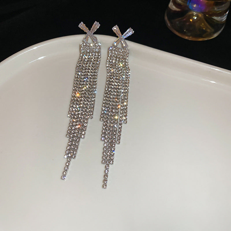 Long Fringe Female Temperament Sexy Light Luxury Ear Hook