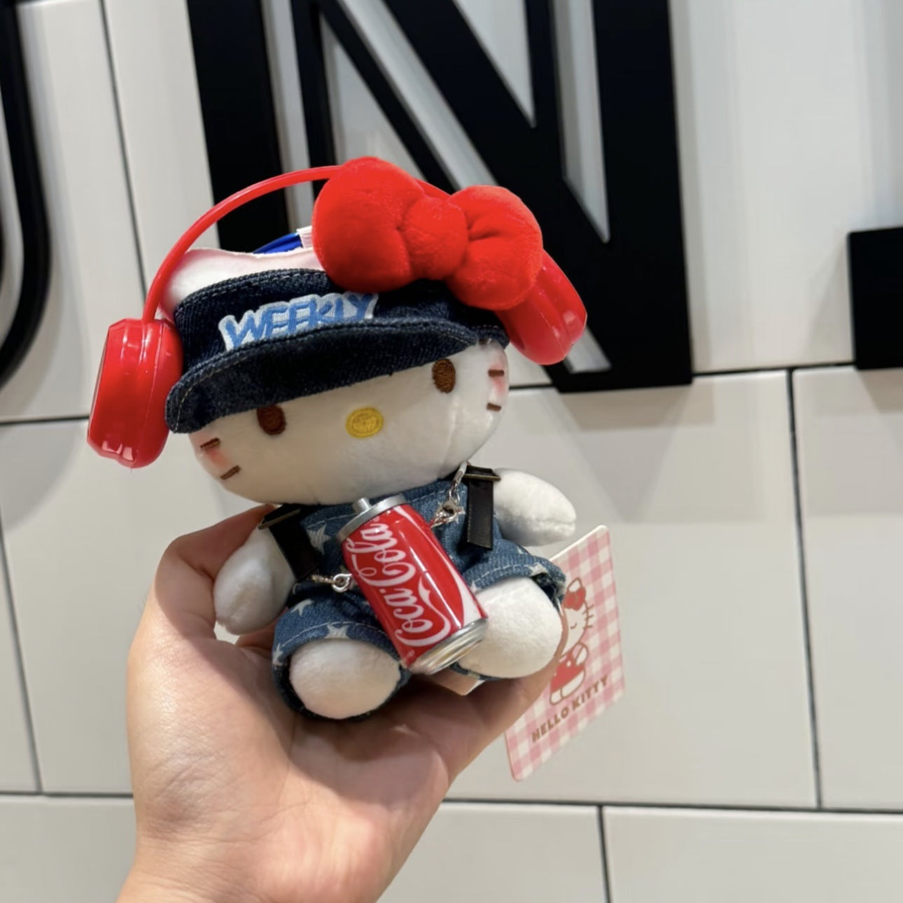 Package Cartoon Lovely Key Buckle Plush Pendants