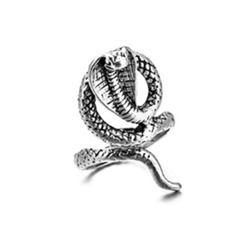 Women's & Men's Vintage Animal Spirit Snake Punk Exaggerated Personality Winding Rings
