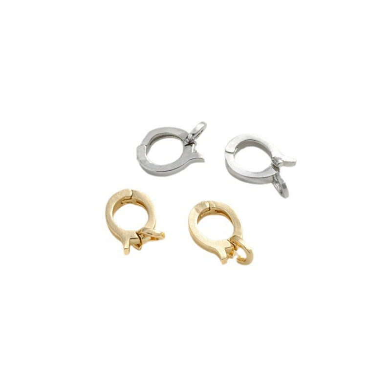 Retention Gilded Thick Gold-plated Universal Buckle Jewelry Accessories
