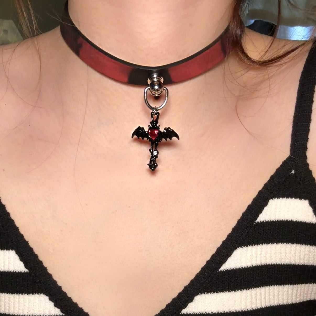Paw Hot Soft Leather Trendy Cool High-grade Collar