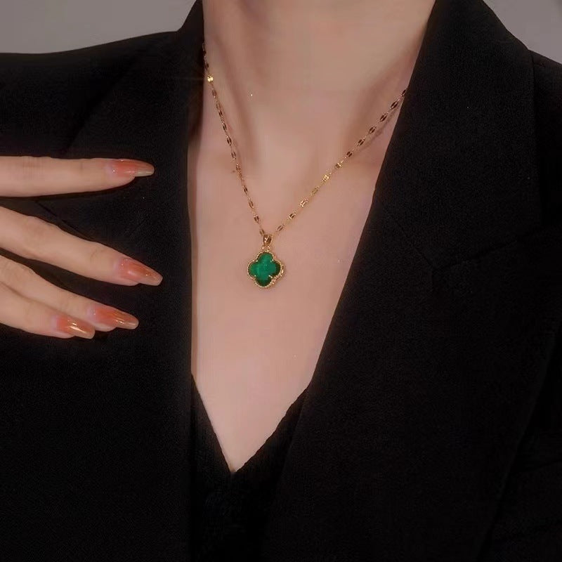 Clover Jade Female Summer Light Luxury Pendants