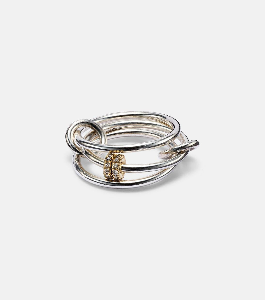 Gold Color Matching Zircon Versatile Creative Rings